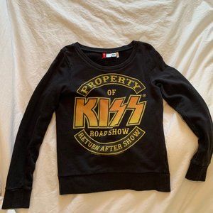 KISS band crewneck sweater super cute size Small H&M vintage vibes